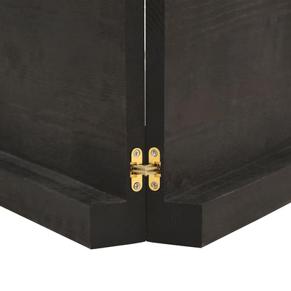 vidaXL Tischplatte 120x50x(2-6) cm Massivholz Behandelt Baumkante