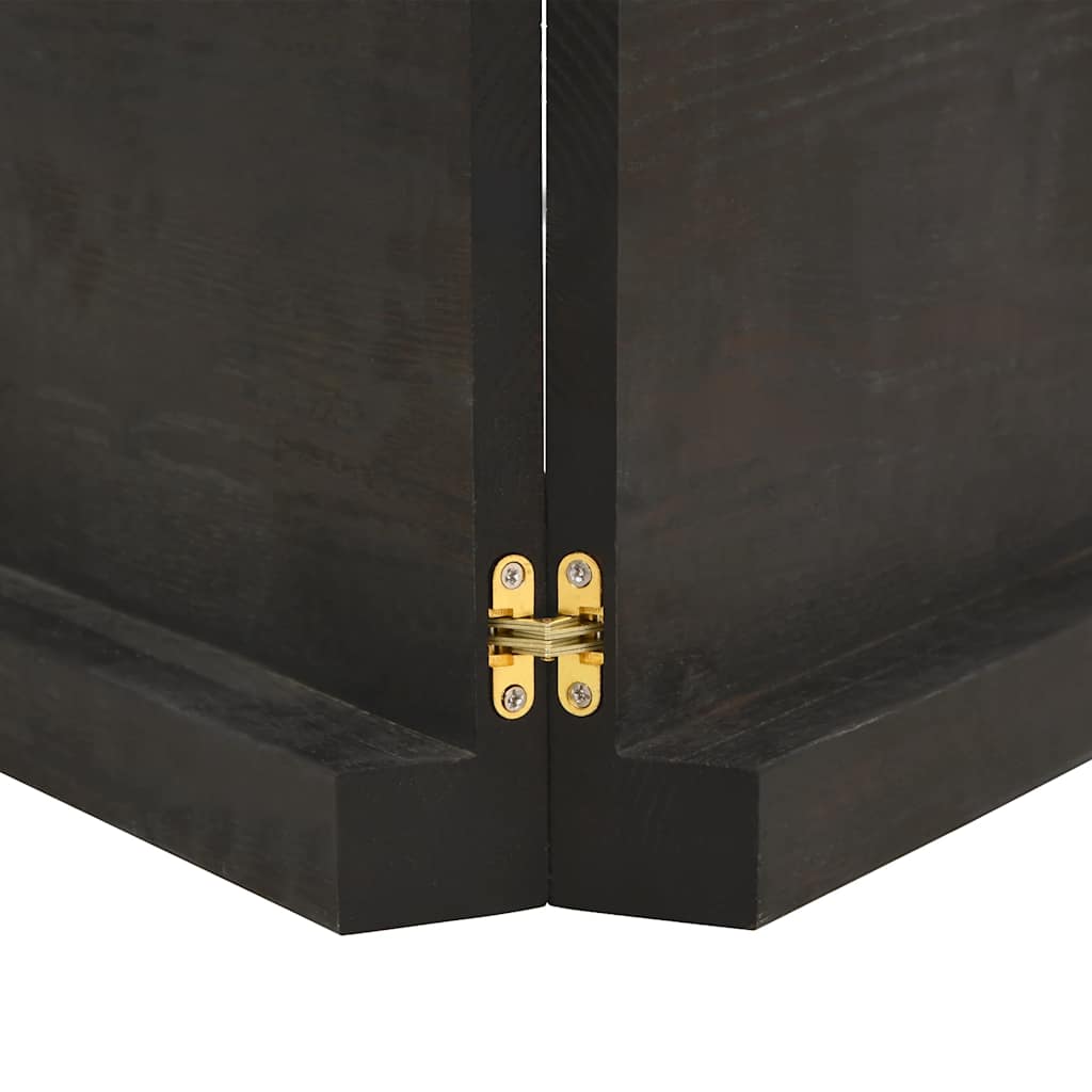 vidaXL Tischplatte 200x50x(2-6) cm Massivholz Behandelt Baumkante