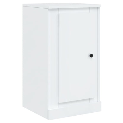 vidaXL Buffets 3 pcs Blanc brillant Bois d'ingénierie