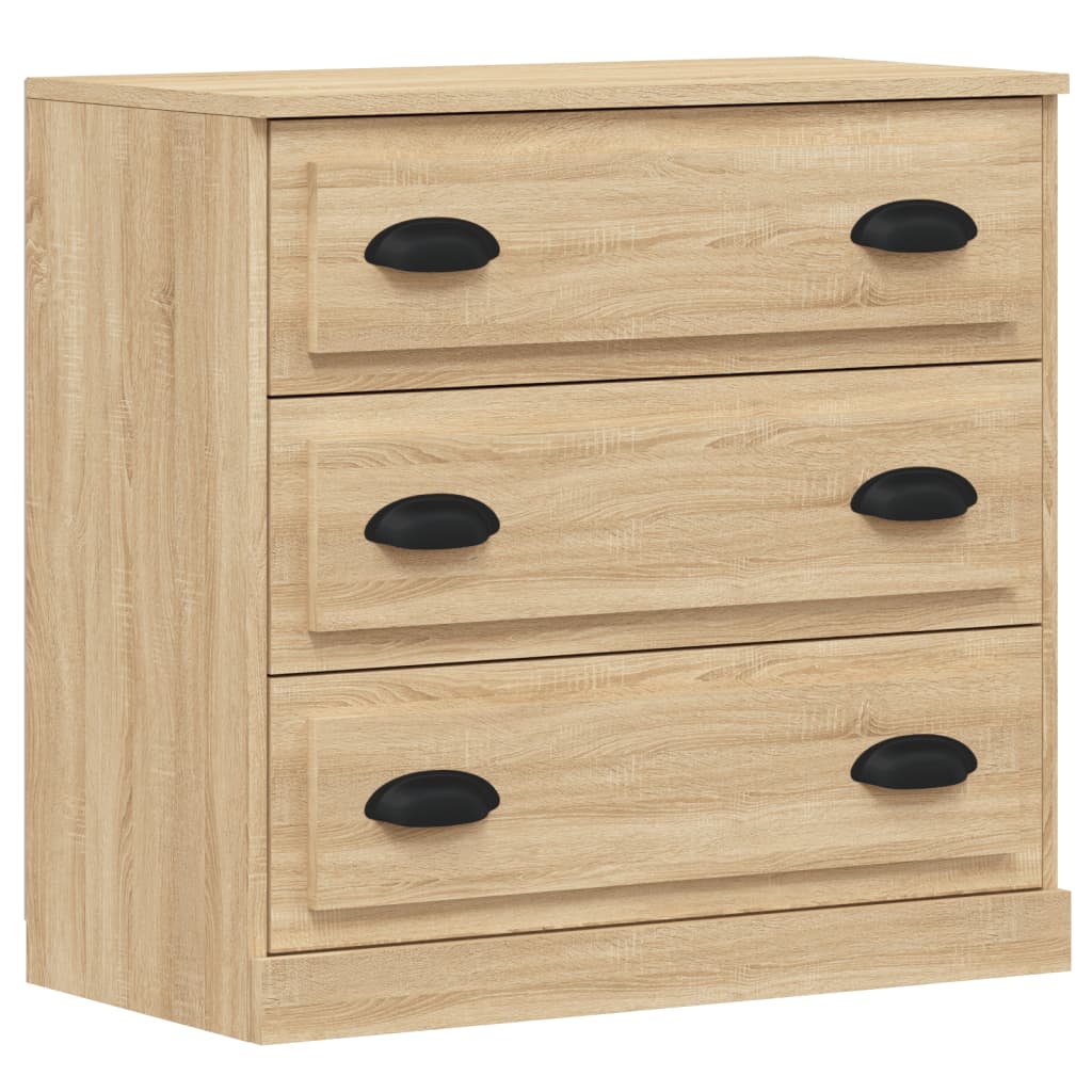 vidaXL Commodes 3 pcs. Aggloméré chêne sonoma
