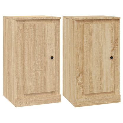 vidaXL Commodes 3 pcs. Aggloméré chêne sonoma