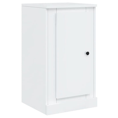vidaXL Buffets 3 pcs Blanc brillant Bois d'ingénierie
