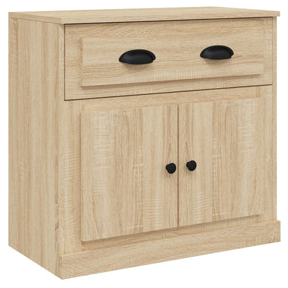 vidaXL Sideboards 3 Stk. Sonoma-Eiche Holzwerkstoff
