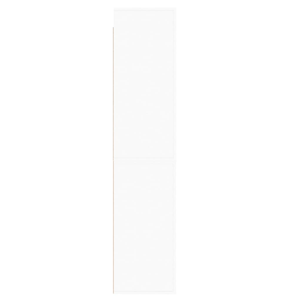 vidaXL Highboard blanc Bois d'ingénierie