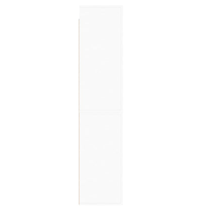 vidaXL Highboard blanc Bois d'ingénierie
