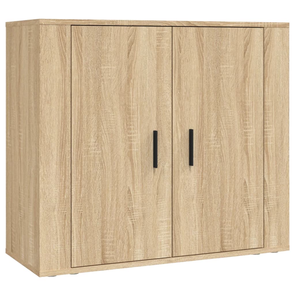 vidaXL Highboard en aggloméré coloris chêne Sonoma