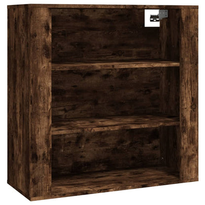 vidaXL Buffet haut chêne fumé bois d'ingénierie