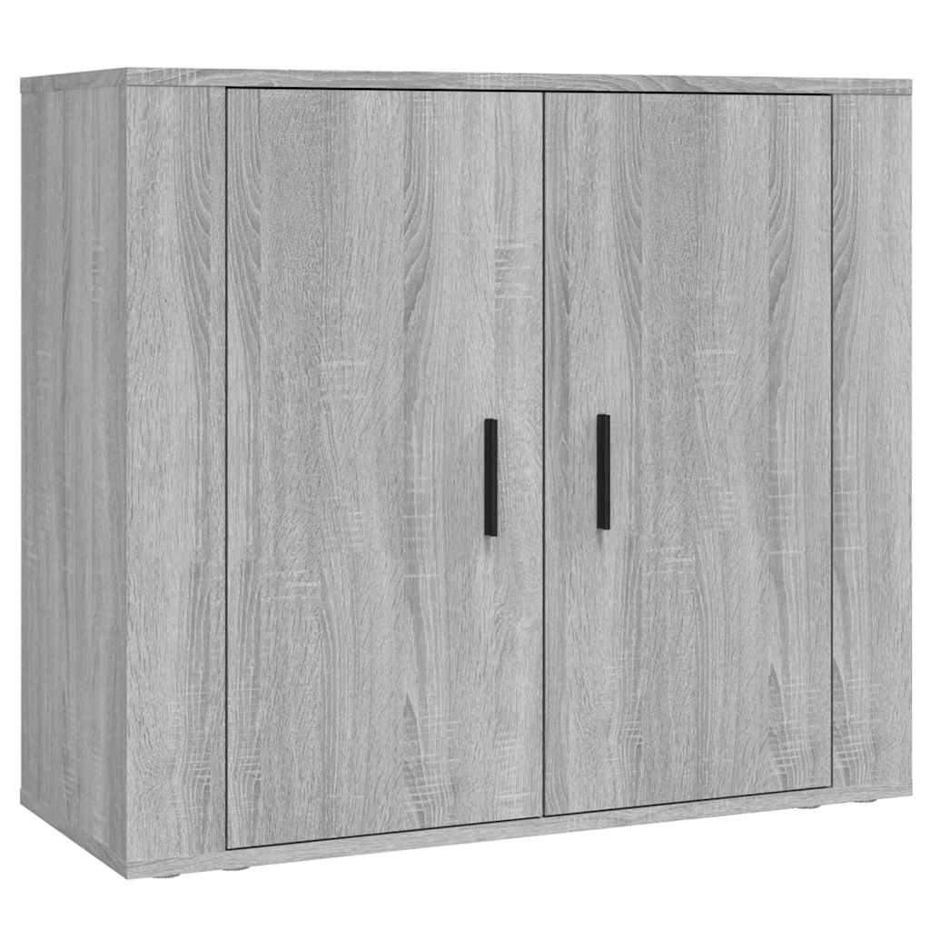 vidaXL Buffet haut gris en bois d'ingénierie Sonoma