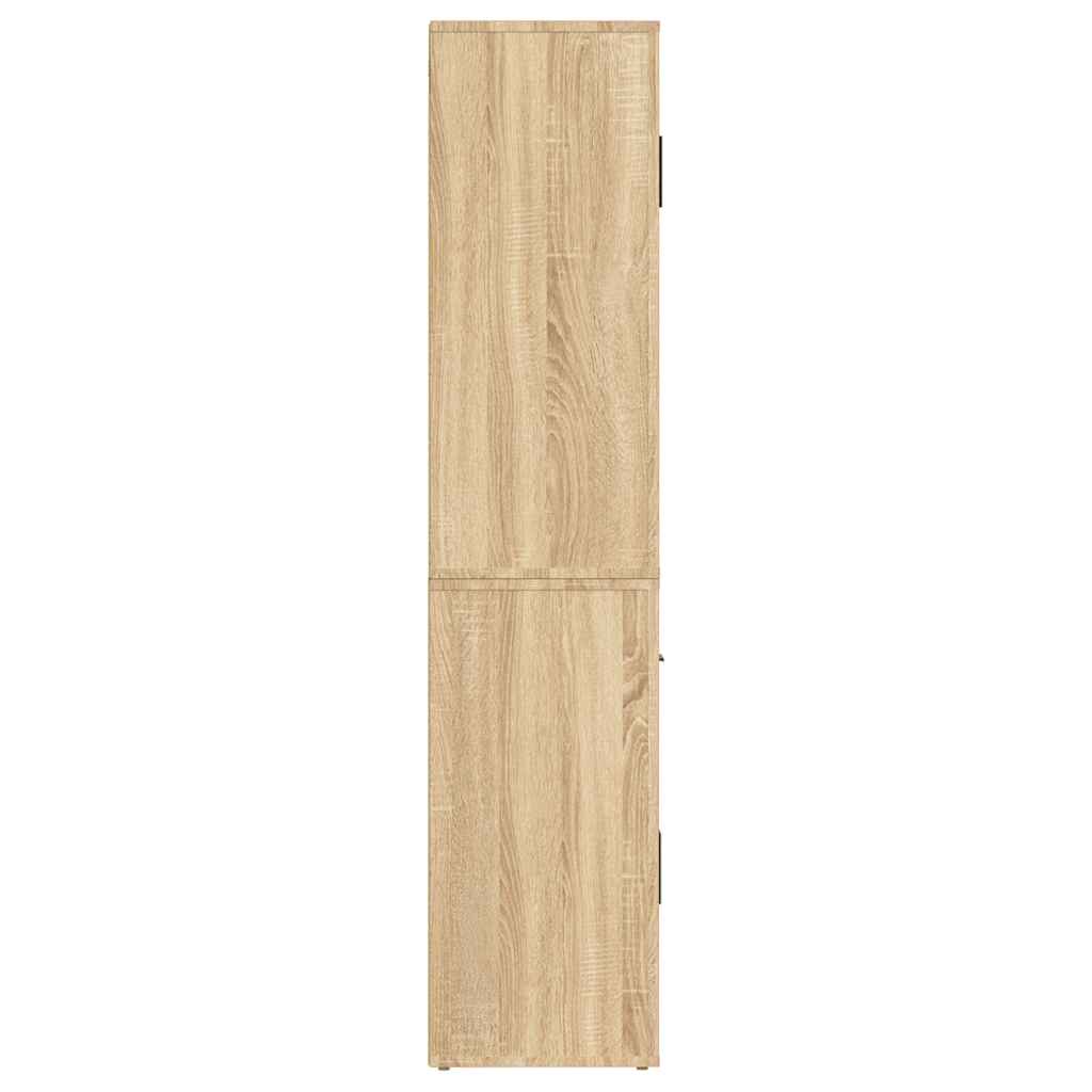 vidaXL Highboard Sonoma-Eiche Holzwerkstoff