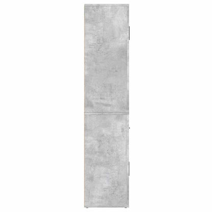 vidaXL Bahut gris béton en bois d'ingénierie