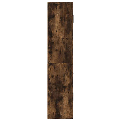 vidaXL Highboard Räuchereiche Holzwerkstoff