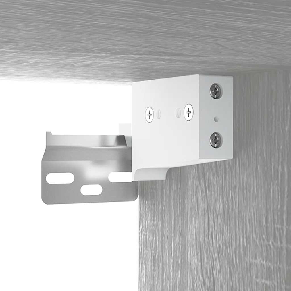 vidaXL Buffet haut gris en bois d'ingénierie Sonoma