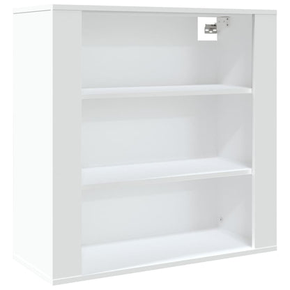 vidaXL Highboard blanc Bois d'ingénierie