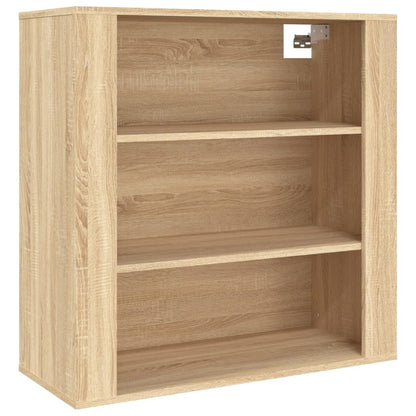 vidaXL Highboard en aggloméré coloris chêne Sonoma