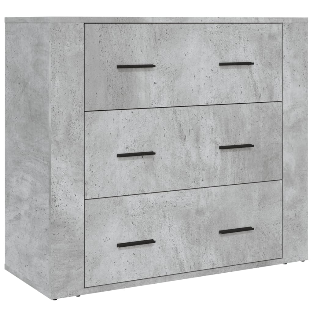 vidaXL Highboard Betongrau Holzwerkstoff