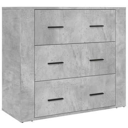 vidaXL Highboard Betongrau Holzwerkstoff
