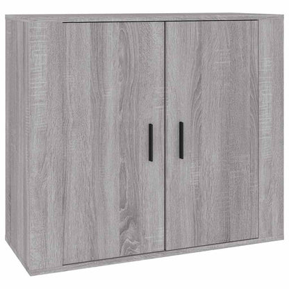 vidaXL Buffets 3 pcs. gris Sonoma bois d'ingénierie