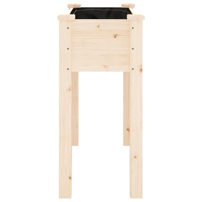 vidaXL Pflanzkübel mit Einsatz 71x37x76 cm Massivholz Tanne