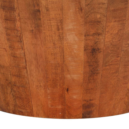 vidaXL Table basse Ø 52x30 cm Bois de manguier massif