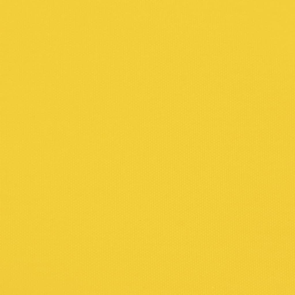 Fahrradanhänger Gelb Oxford-Gewebe und Eisen