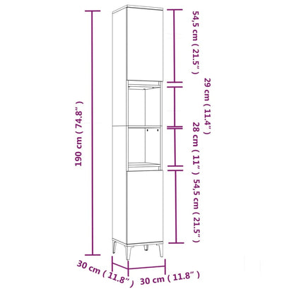 vidaXL Ensemble de meubles de salle de bain 3 pcs Blanc Matériau à base de bois