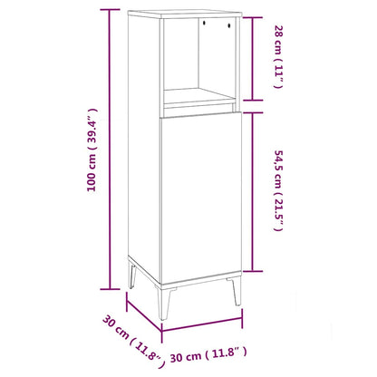vidaXL Ensemble de meubles de salle de bain 3 pcs Blanc Matériau à base de bois
