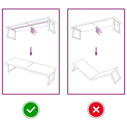 vidaXL Plateau de table marron clair 180x60x(2-6)cm Chêne massif traité