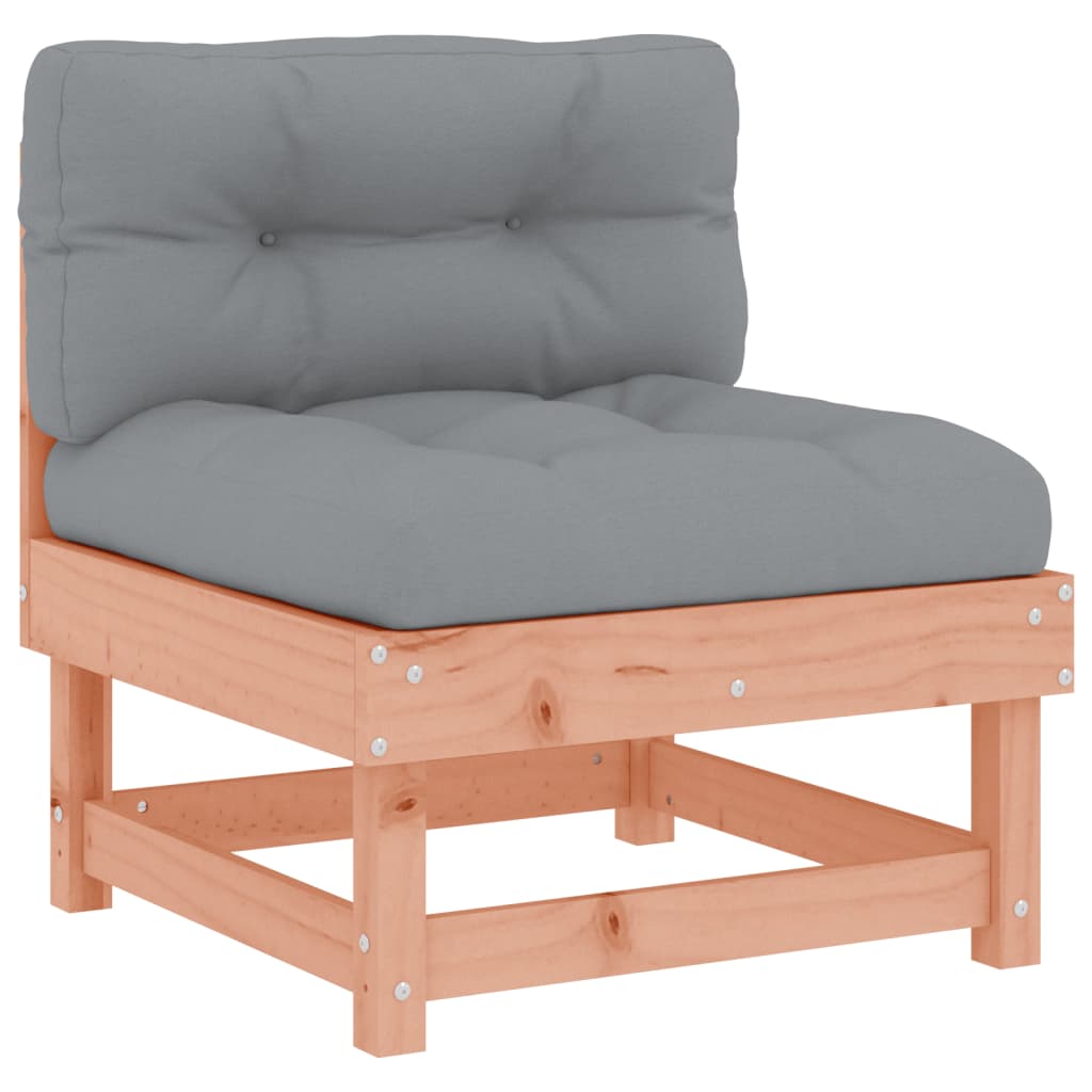 vidaXL 4-tlg. Garten-Lounge-Set mit Kissen Massivholz Douglasie