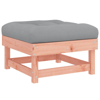 vidaXL 4-tlg. Garten-Lounge-Set mit Kissen Massivholz Douglasie