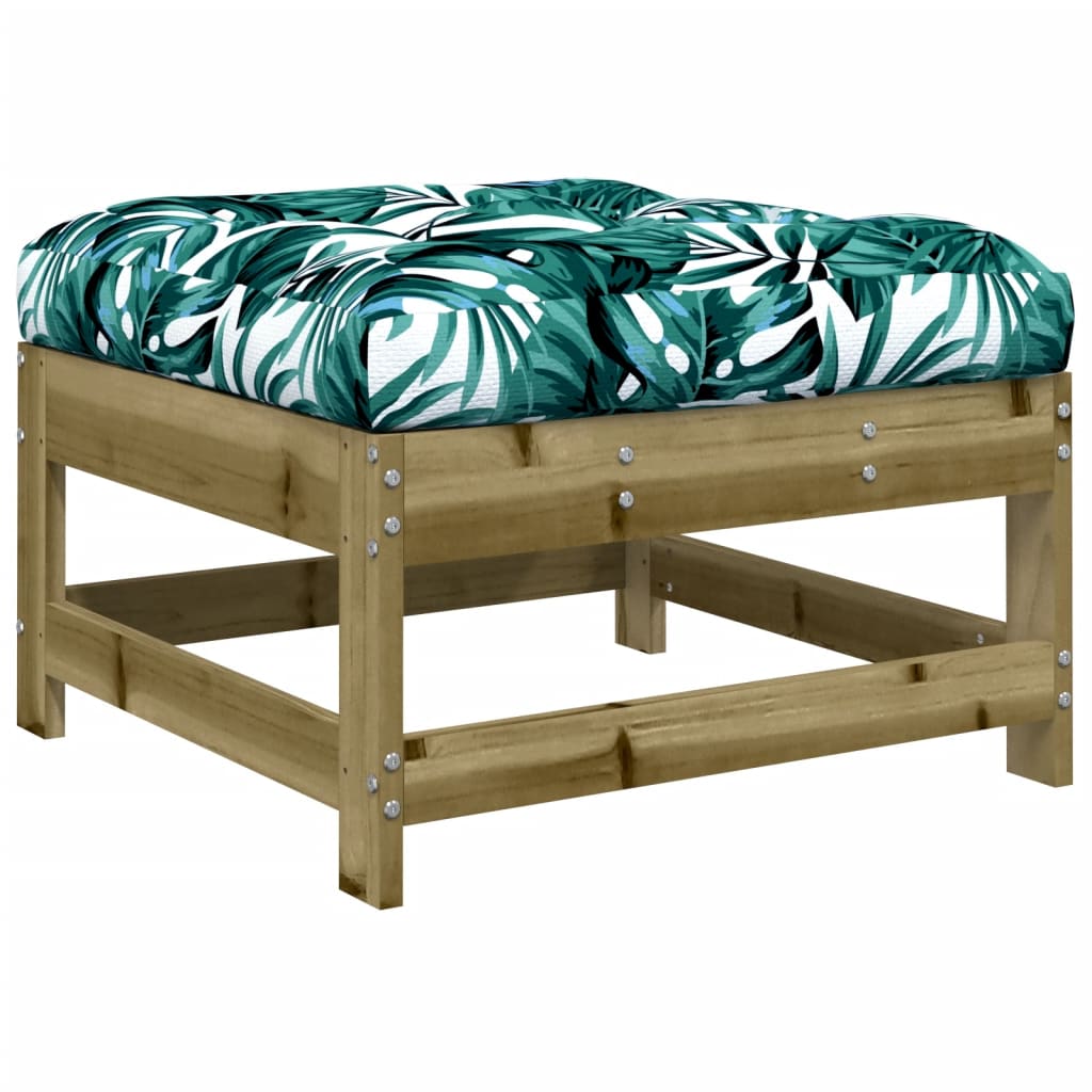 vidaXL 4-tlg. Garten-Lounge-Set mit Kissen Kiefernholz Imprägniert