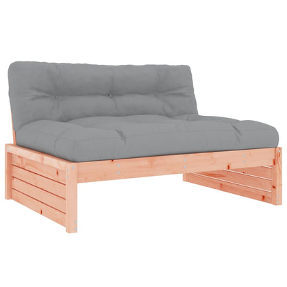 vidaXL 4-tlg. Garten-Lounge-Set mit Kissen Massivholz Douglasie