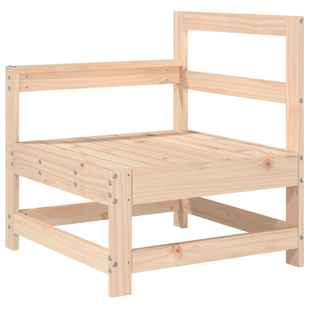 vidaXL 10-tlg. Garten-Lounge-Set Massivholz Kiefer