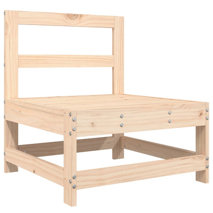 vidaXL 10-tlg. Garten-Lounge-Set Massivholz Kiefer