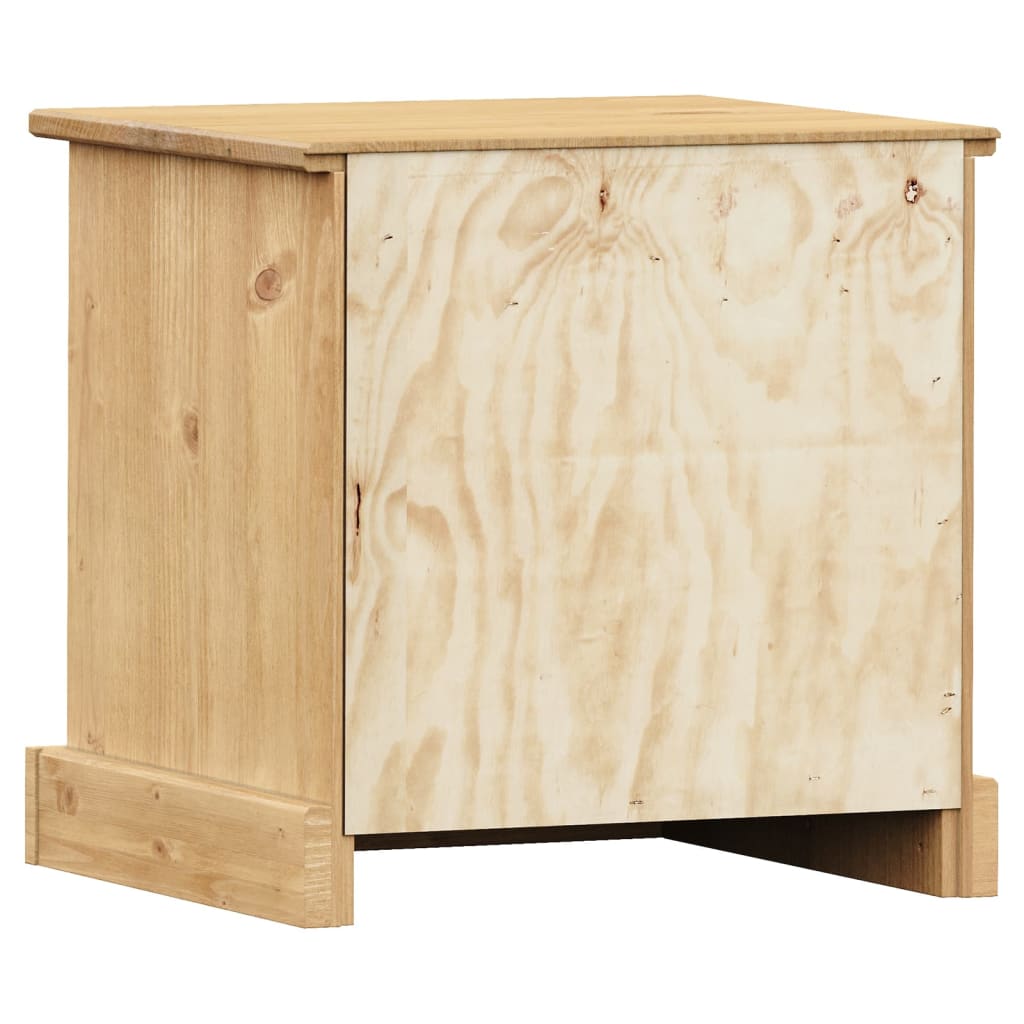 vidaXL Table de chevet VIGO 42x35x42 cm en pin massif