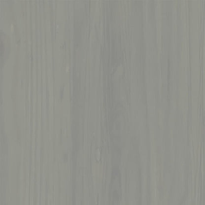 vidaXL Bücherregal VIGO Grau 90x35x114,5 cm Massivholz Kiefer