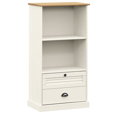 vidaXL Bücherregal VIGO 60x35x114,5 cm Massivholz Kiefer