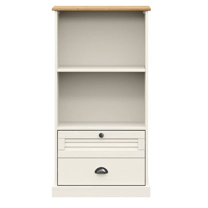 vidaXL Bücherregal VIGO 60x35x114,5 cm Massivholz Kiefer