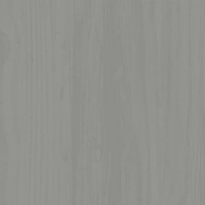 vidaXL Bücherregal VIGO Grau 60x35x114,5 cm Massivholz Kiefer