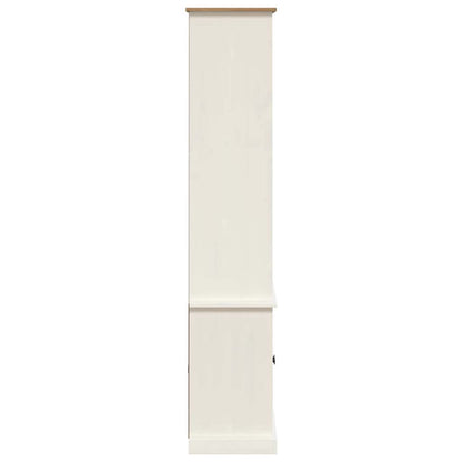 vidaXL Bücherregal VIGO Weiß 85x35x170 cm Massivholz Kiefer
