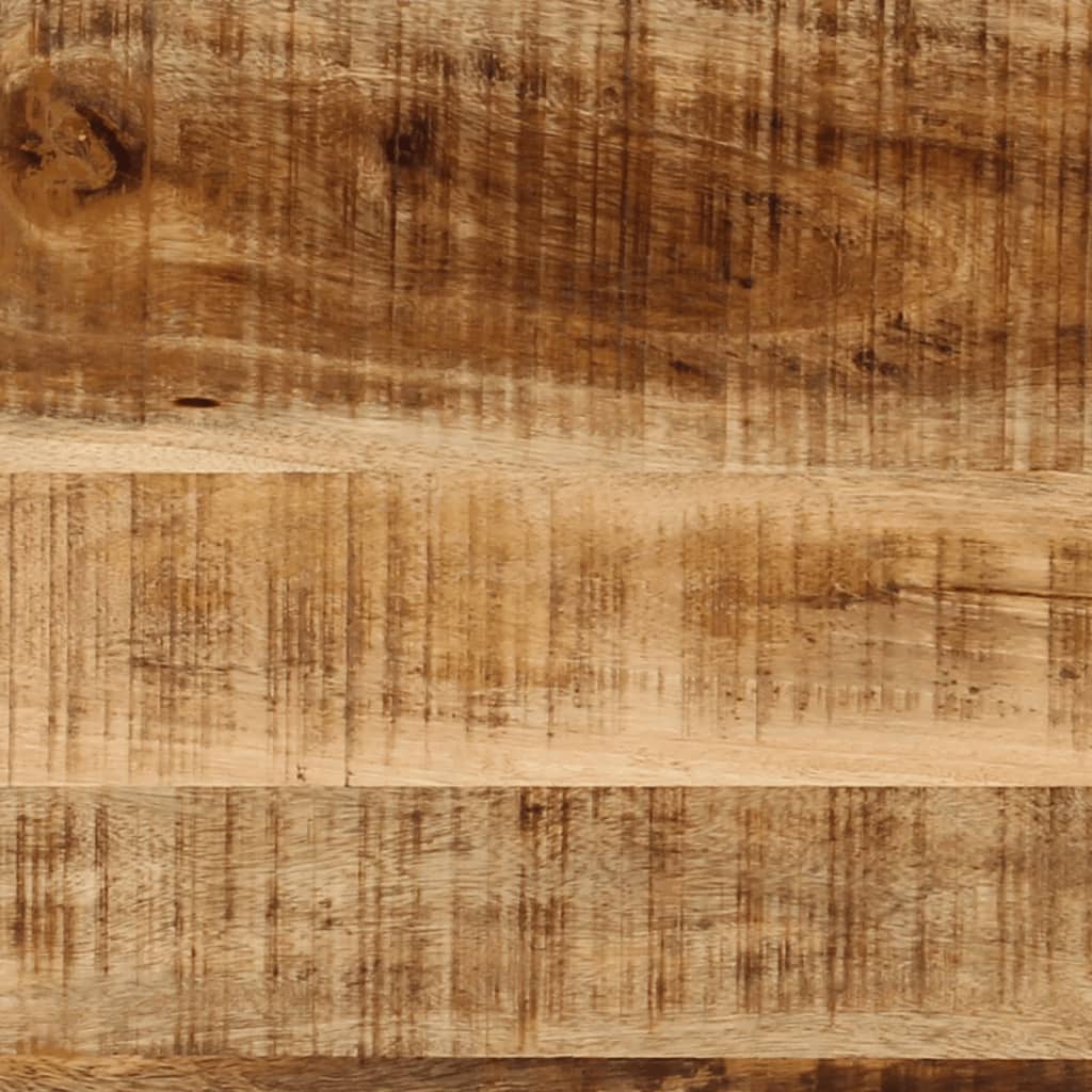vidaXL Console 112x36x76 cm Bois de manguier massif et fer