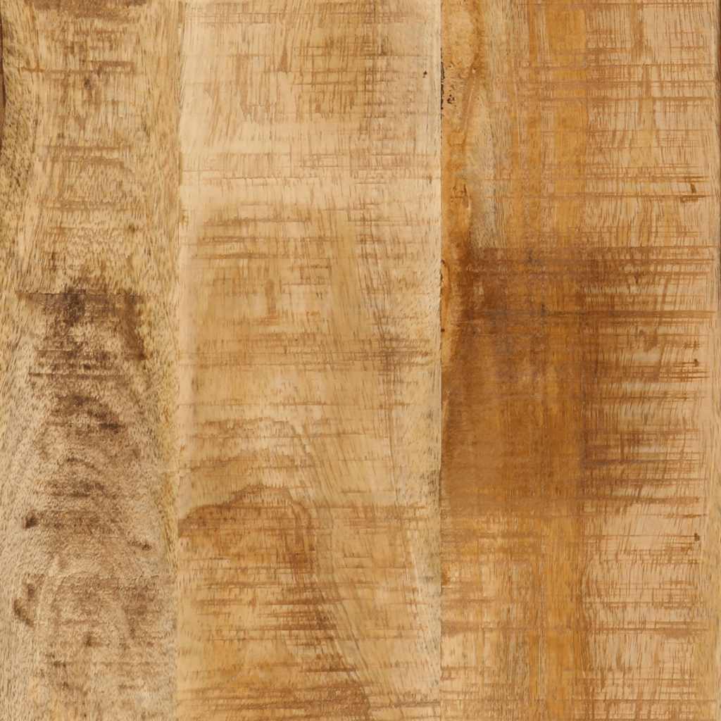 vidaXL Schreibtisch 165x110x77 cm Massivholz Mango und Eisen