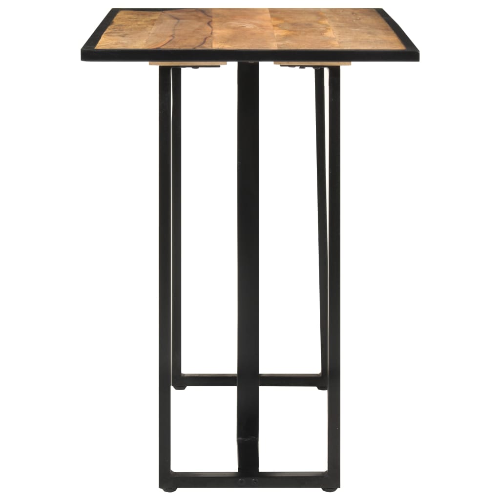 vidaXL Esstisch 110x55x75,5 cm Massivholz Mango