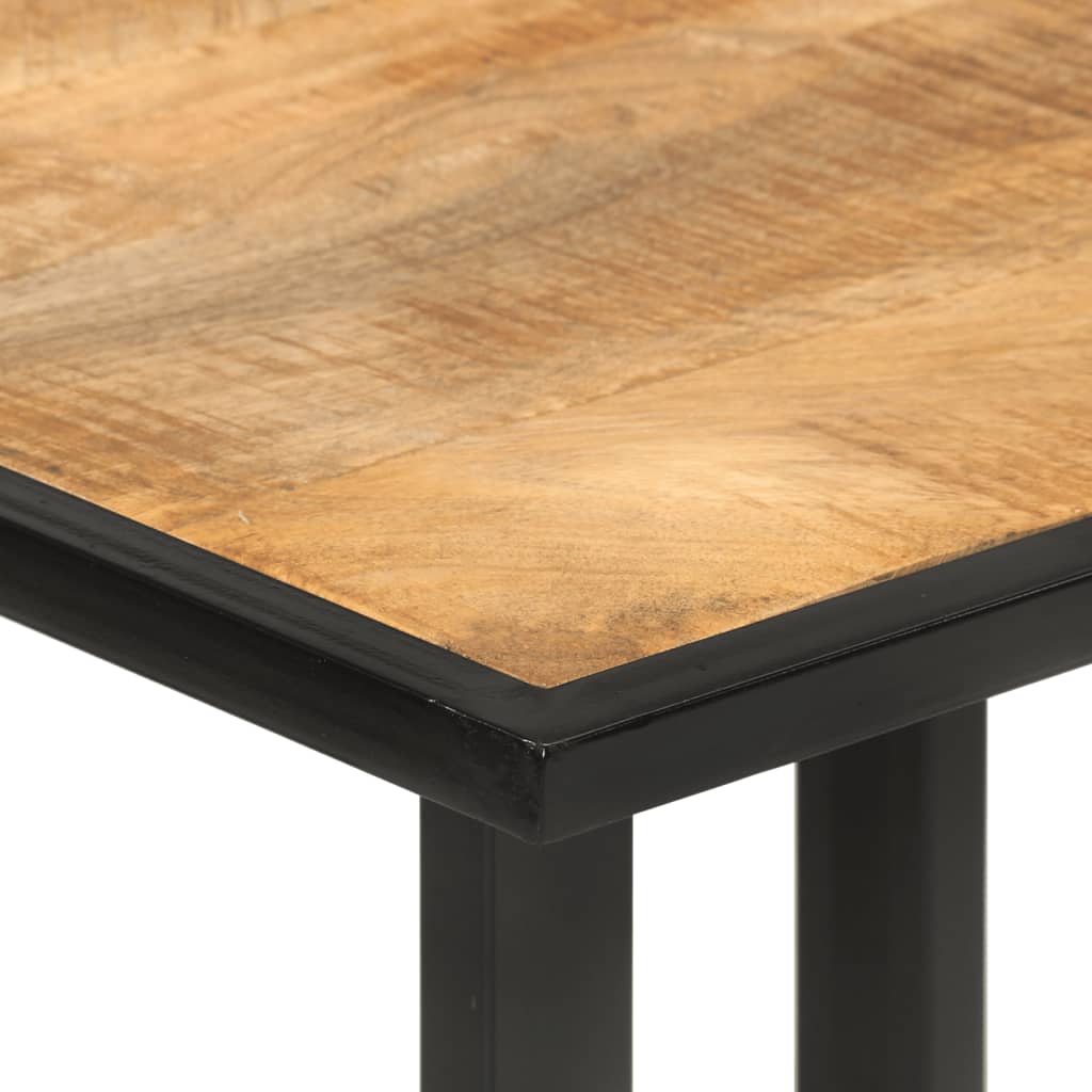 vidaXL Esstisch 110x55x75,5 cm Massivholz Mango