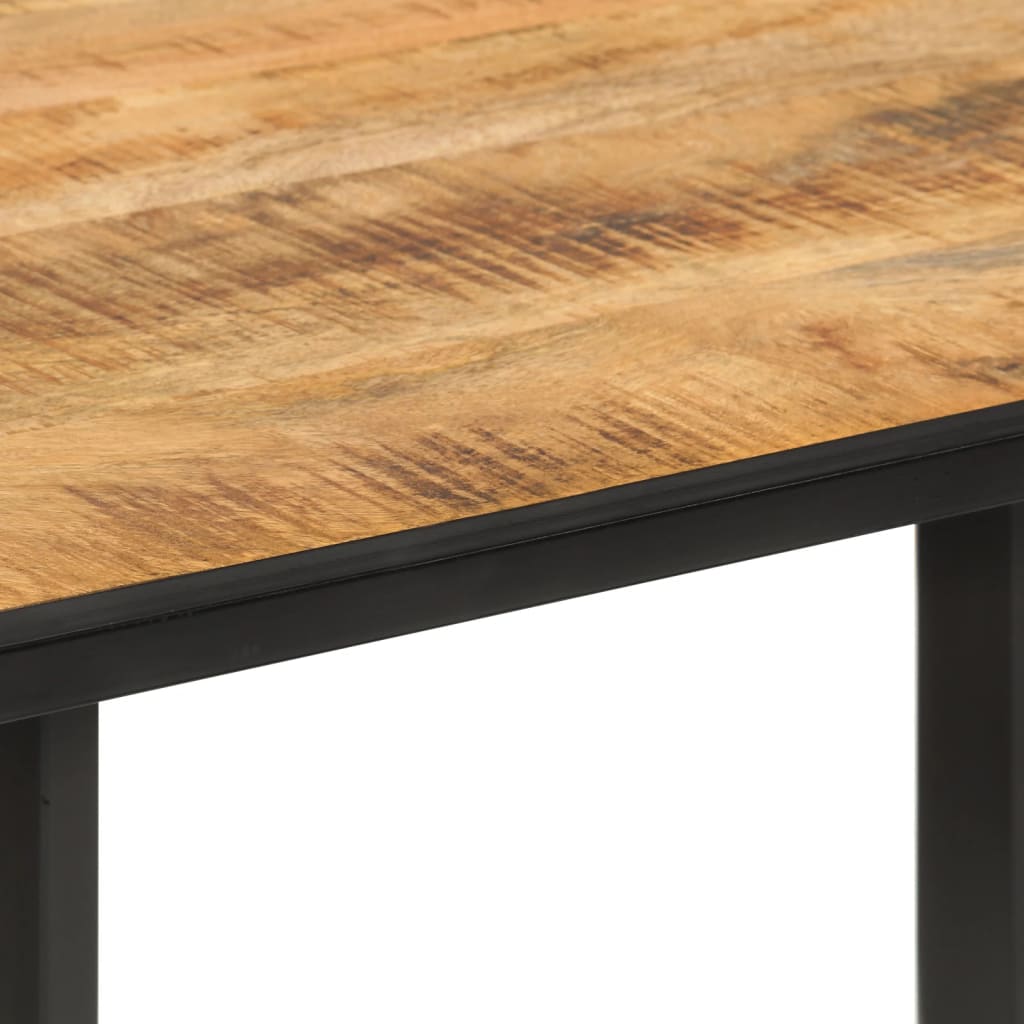 vidaXL Esstisch 110x55x75,5 cm Massivholz Mango