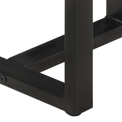 vidaXL Esstisch 110x55x75,5 cm Massivholz Mango