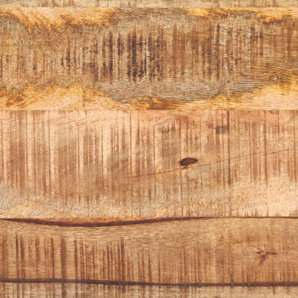 vidaXL Esstisch 110x55x75,5 cm Massivholz Mango