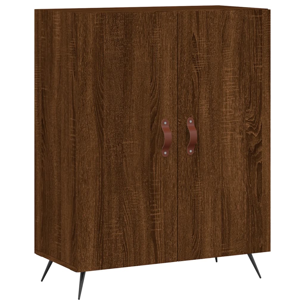vidaXL Sideboard Braun Eichen-Optik 69,5x34x90 cm Holzwerkstoff