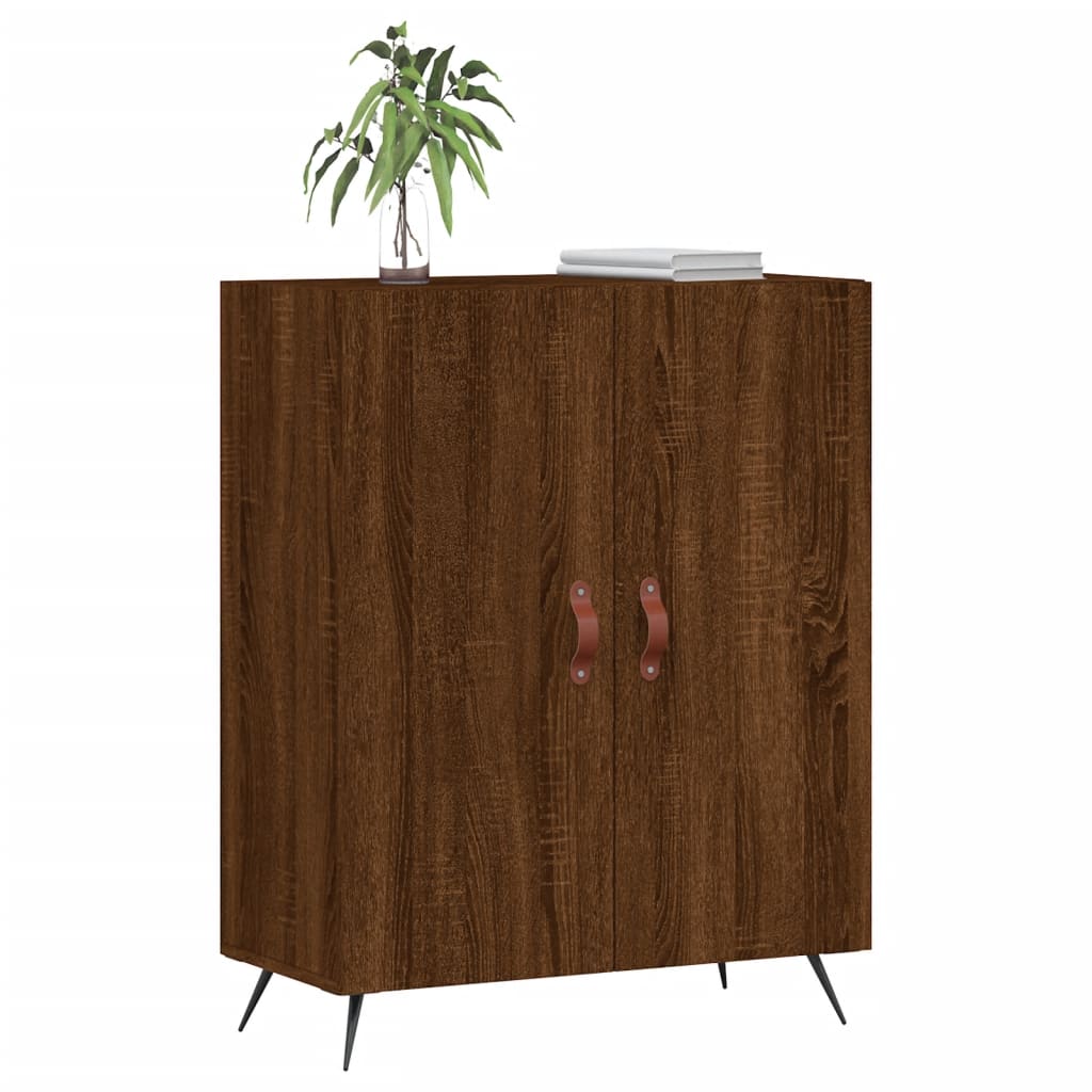 vidaXL Sideboard Braun Eichen-Optik 69,5x34x90 cm Holzwerkstoff