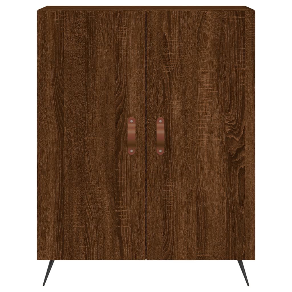vidaXL Sideboard Braun Eichen-Optik 69,5x34x90 cm Holzwerkstoff