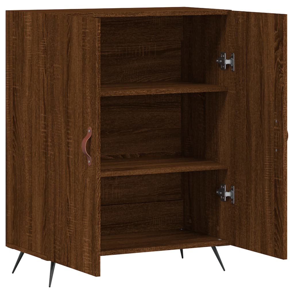 vidaXL Sideboard Braun Eichen-Optik 69,5x34x90 cm Holzwerkstoff